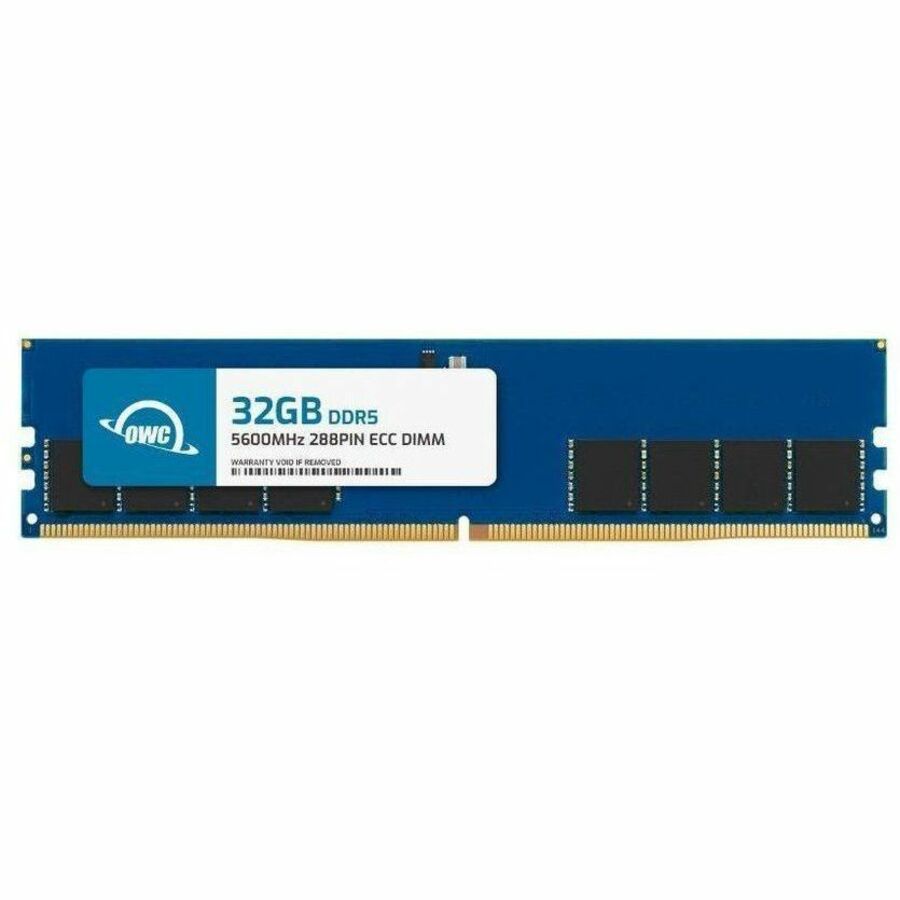 OWC 32GB DDR5 5600 PC5-44800 CL46 2RX8 288-PIN 1.1V ECC UNBUFFERED UDIMM MEMORY