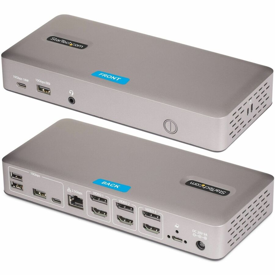 3x Monitor USB4 Dock, 100W PD