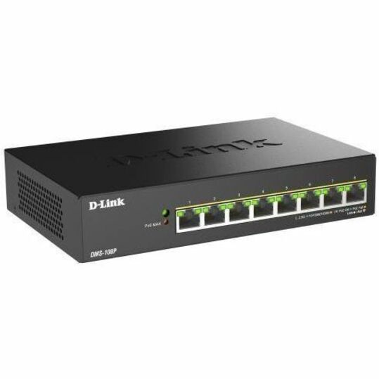 8 PORT UNMANAGED 2.5G POE SWITCH (200W)