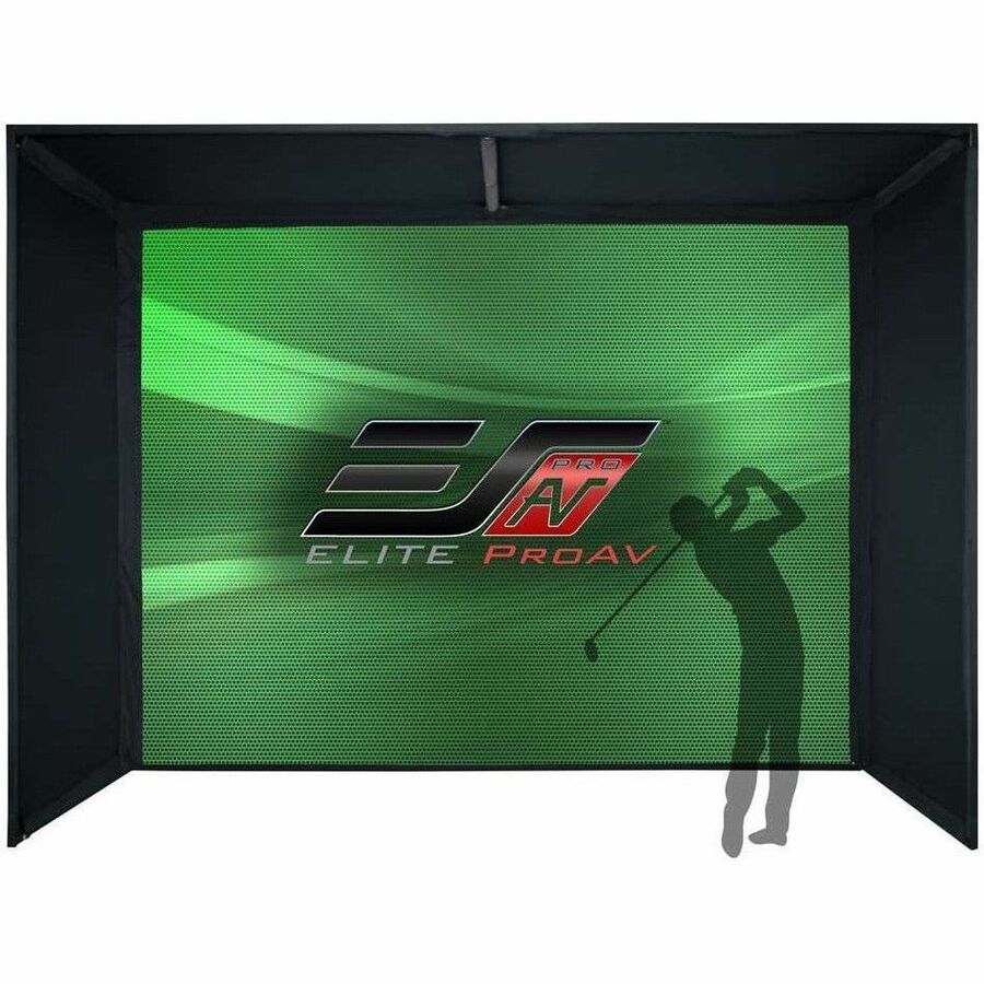 GOLF BAY PRO MULTI-SPORT/GOLF SIMULATOR IMPACT SCREEN, COMMERCIAL GRADE FRAME SY