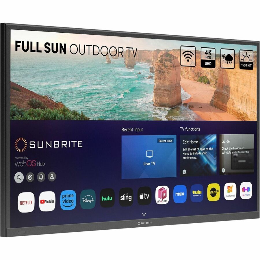 49IN SOLIS SERIES - SMART OUTDOOR TV - FULL SUN - 4K UHD HDR