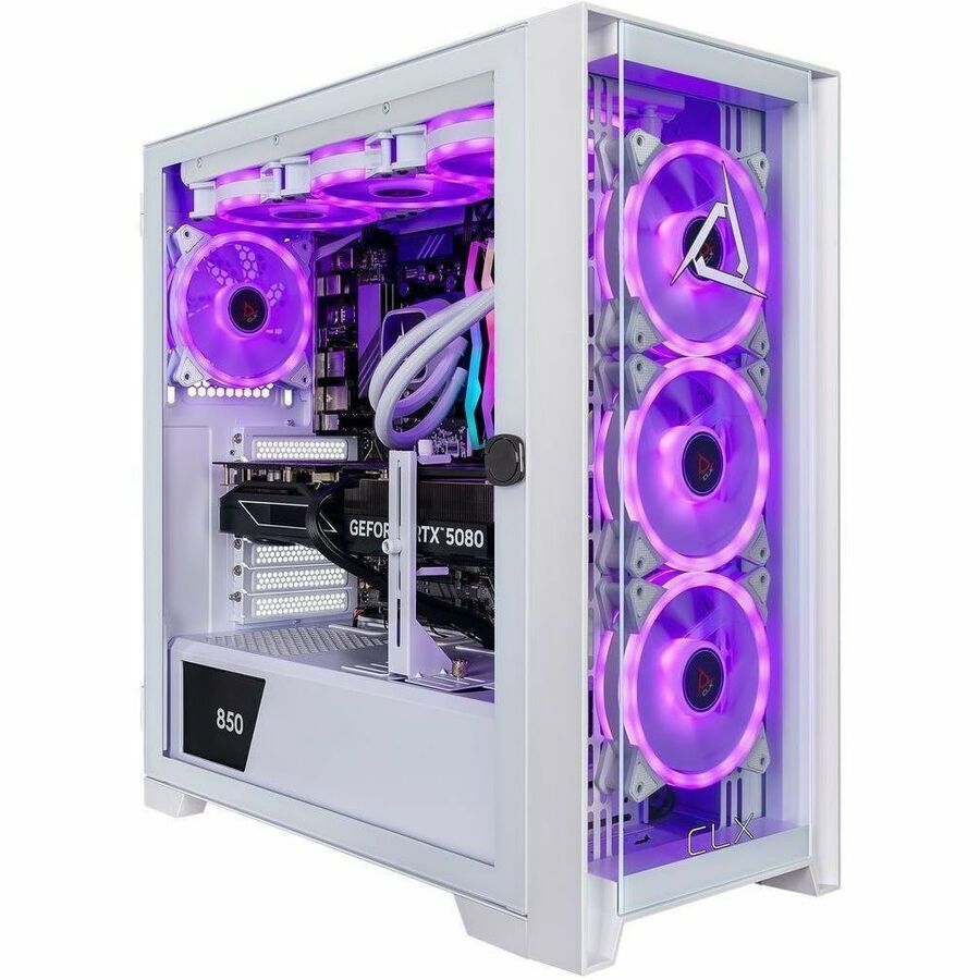 CLX SET GAMING PC - AMD RYZEN 9 9900X PROCESSOR, 32GB DDR5 MEMORY, GEFORCE RTX 5