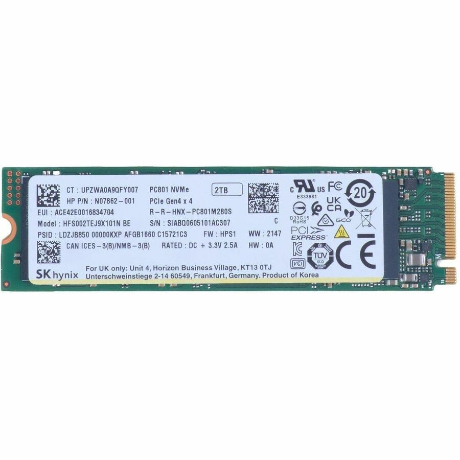 2TB PCIe4x4 SSD