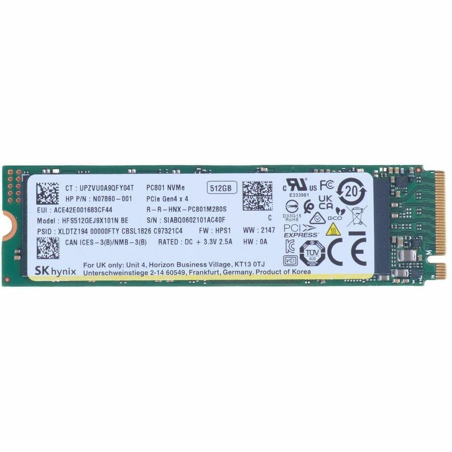 HP 512GB PCIE SSD