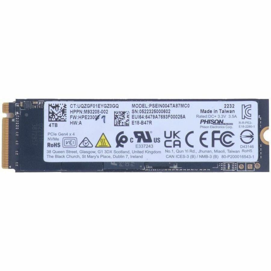 4TB PCIe4x4 SSD
