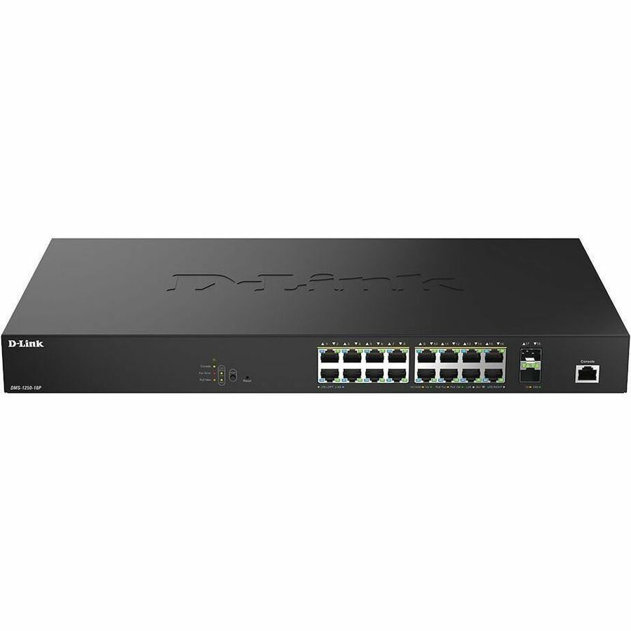 18-PORT 2.5G LAYER 2 STANDARD SMART POE SWITCH 16 PORTS 2.5GE POE FOR DOWNLINK 2