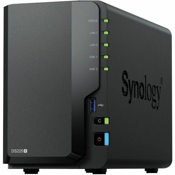 SYNOLOGY 2-BAY DISKSTATION DS225+ (DISKLESS)