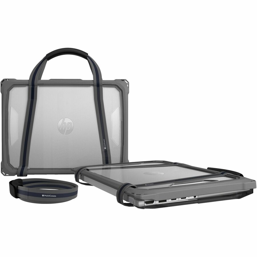 HAND STRAP FOR EXTREME SHELL-F (GREY/BLUE)