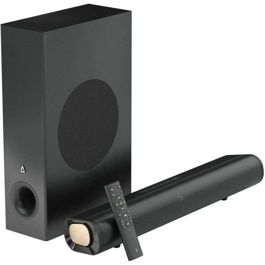 CREATIVE STAGE PRO 2.1 SOUNDBAR AND SUBWOOFER FOR CINEMATIC EXPERIENCE ENHANCE Y
