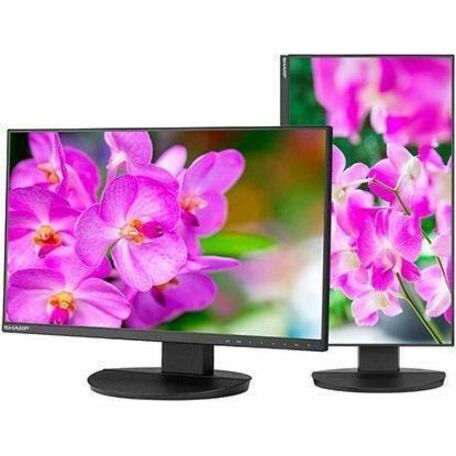 Sharp MultiSync 24" Class Full HD LED Monitor - 16:9 - Black