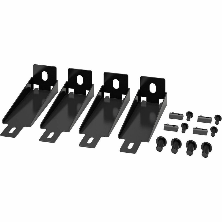 CABINET INSTALL BRACKET X4 BLACK