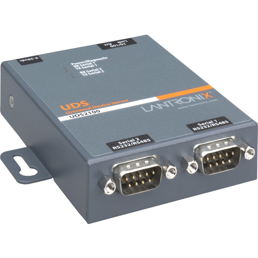 UDS2100 2 PORT DEVICE SERVER, US DOMESTIC POWER SUPPLY, ROHS COMPLIANT