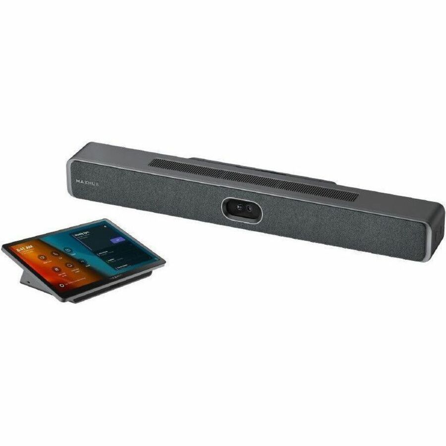 MAXHUB ANDROID MDEP TEAMS ROOMS VIDEOBAR AND CONSOLE WITH 26FT VOICE PICK-UP, 12