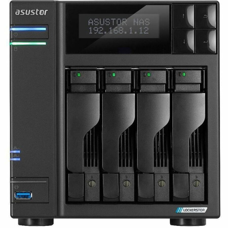 ASUSTOR LOCKERSTOR 2 GEN2+ AS6704T V2 4 BAY NAS