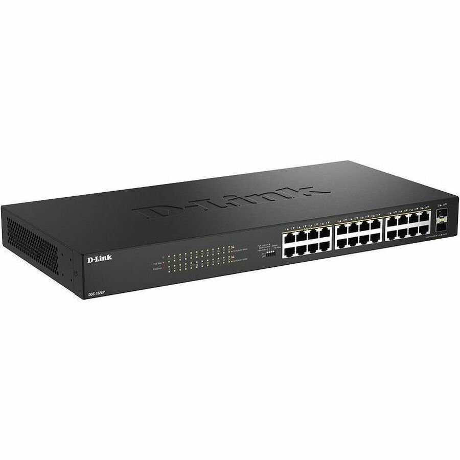 26-PORT GIGABIT UNMANAGED POE SWITCH