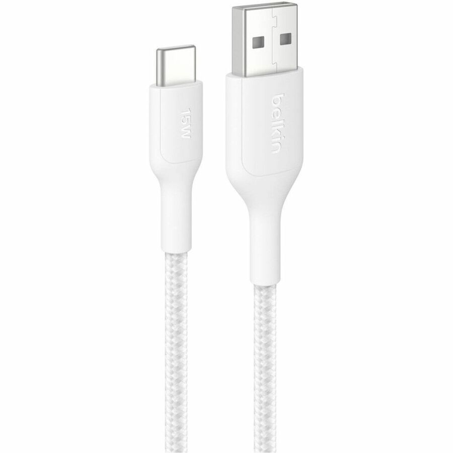 A - C CBL 2.0, BRAIDED PCR, 1M, WHITE