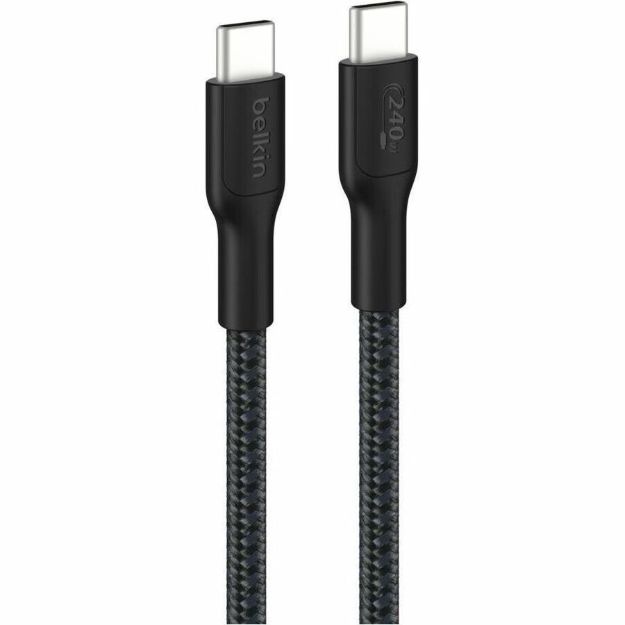 C - C CBL 240W 2.0, BRAIDED PCR, 3M, BLACK