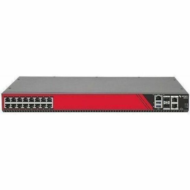 16 SERIAL PORTS, 2X 10GBE SFP+, 2X 1GBE, ARM 1.6GHZ 2-CORE 2GB MEM 32GB FLASH, T