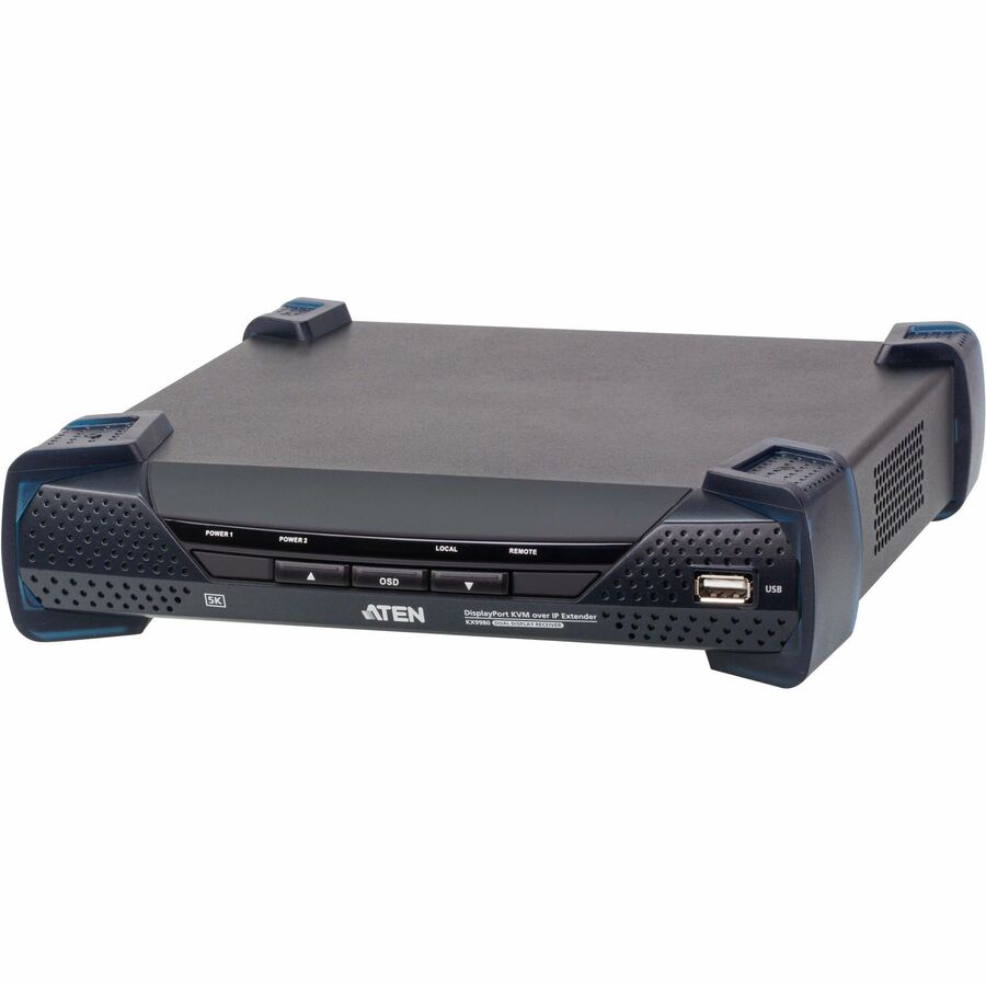 5K DP DUAL DISPLAY KVM OVER IP RECEIVER