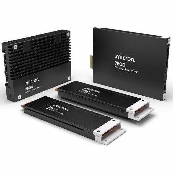 MICRON 7600 MAX 12.8TB NVME E3.S (7.5MM) ENTERPRISE SSD SINGLE PACK