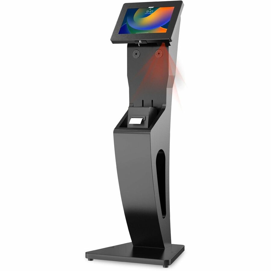 FLOOR STAND WITH ENCLOSURE & 2D SCANNER
