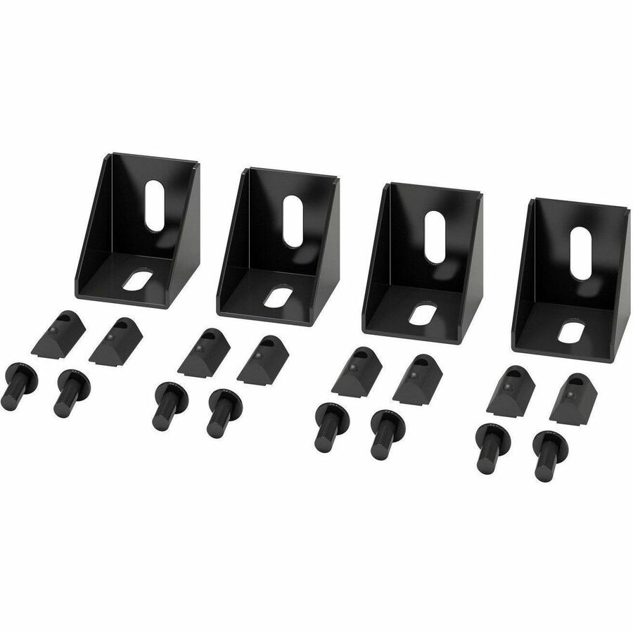 RIGHT ANGLE CONNECTOR X4 BLACK