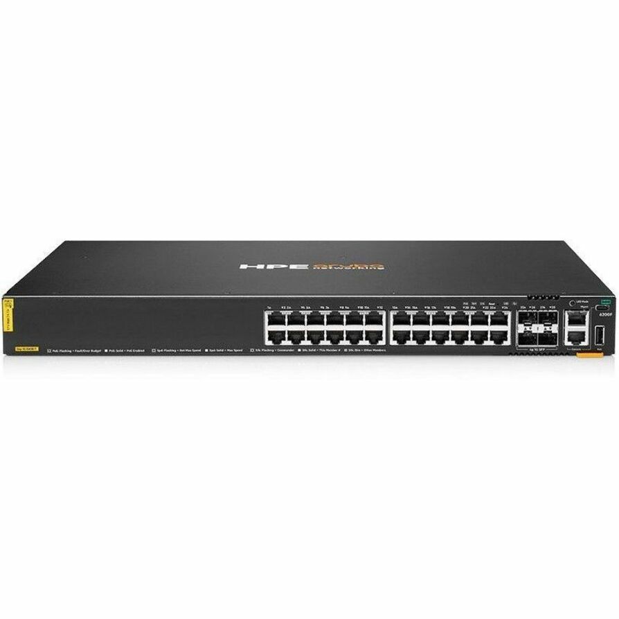 HPE ANW 6200F 24G 4SFP REMAN SW:US-EN