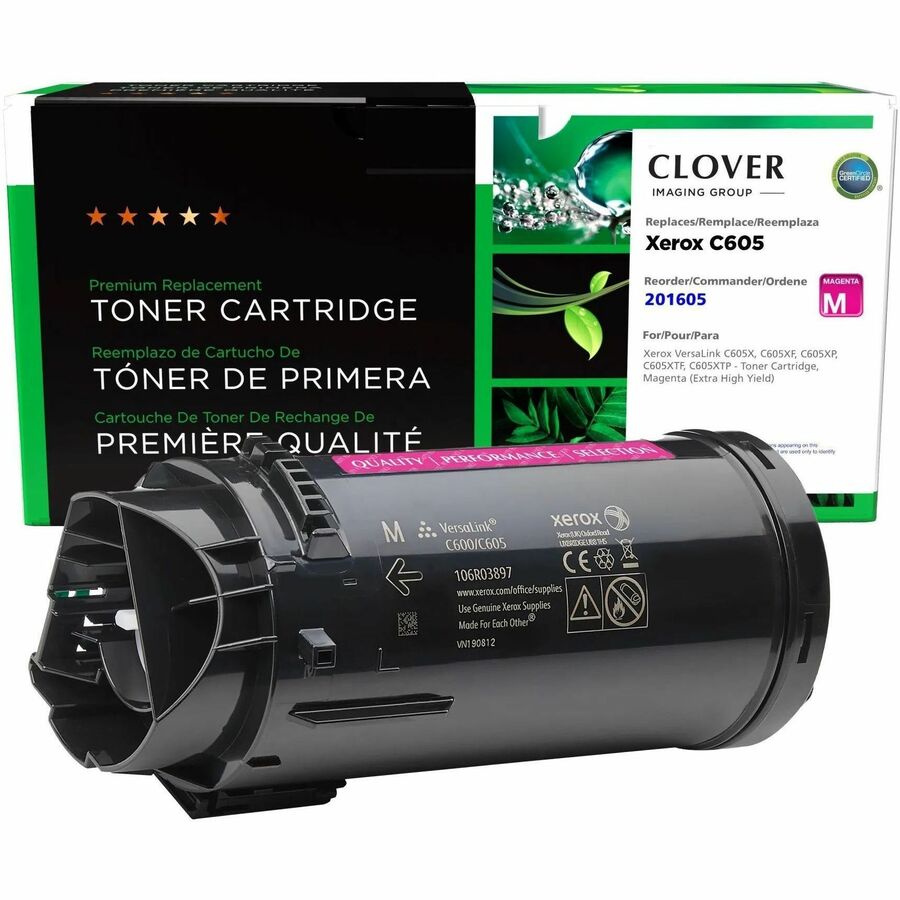 CLOVER IMAGING XEROX 106R03929 MAGENTA TONER CARTRIDGE EXTRA HIGH YIELD