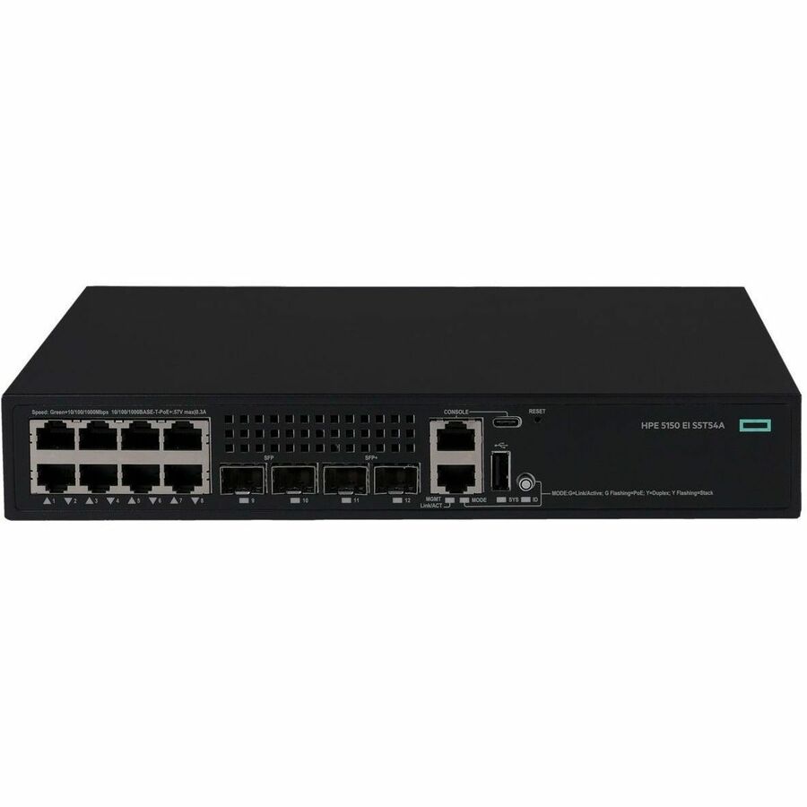 HPE NW CW SW 8G POE+ 2F 2P 5150EI US EN