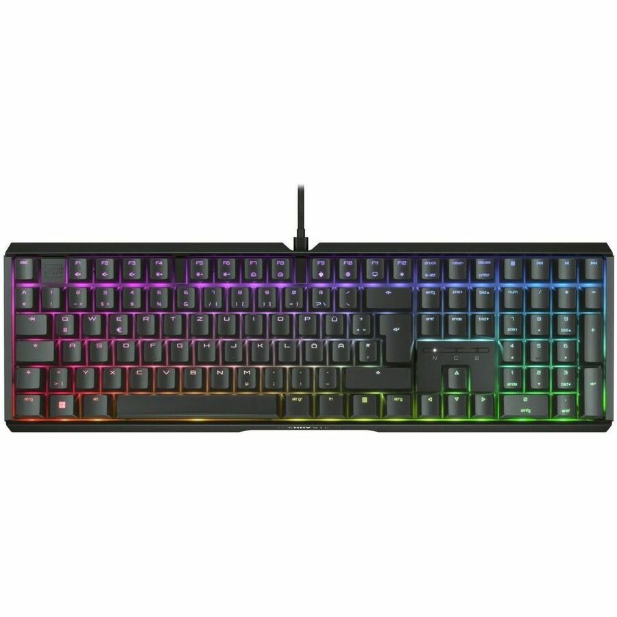 MX 3.1S, BLACK HOUSING, MX2A RED SILENT RGB SWITCH