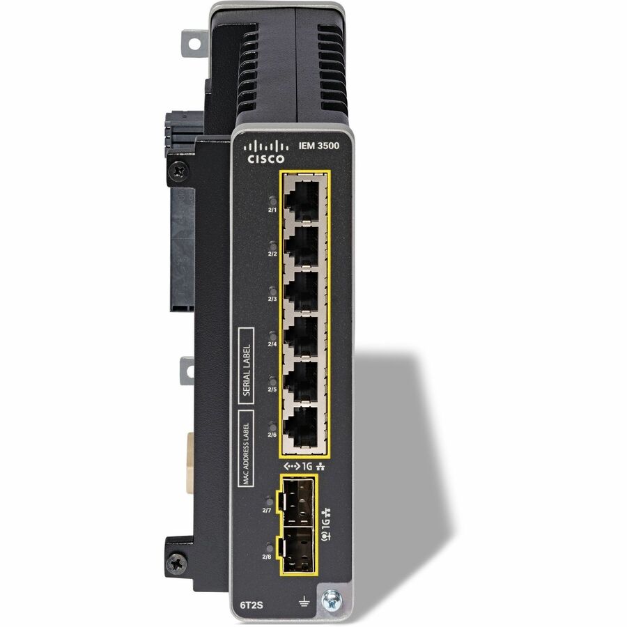 CISCO IE3500 WITH 6 GE COPPER + 2GE SFP, EXPANSION MODULE