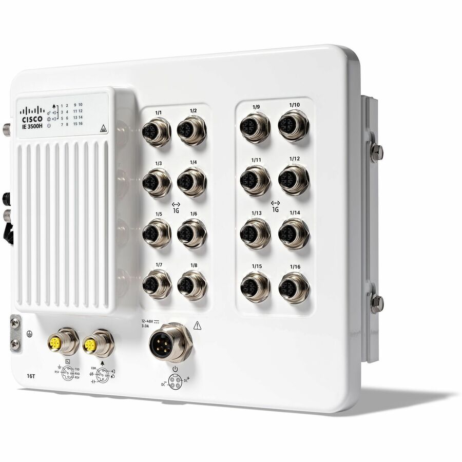 CISCO IE3500H W/ 16 GE M12 INTERFACES, IP67, NE
