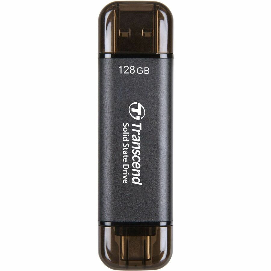 128GB, EXTERNAL SSD, ESD310C, USB 10GBPS, TYPE C/A, BLACK