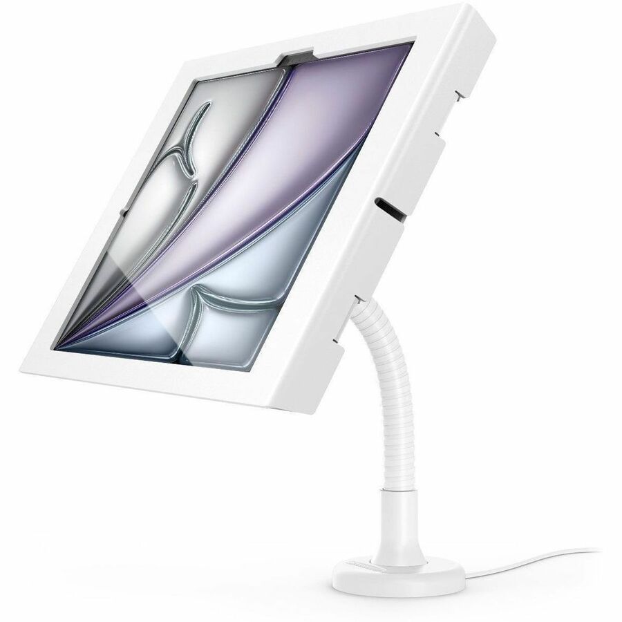 IPAD AIR M2 13IN (2024) APEX ENCLOSURE FLEX ARM MOUNT WHITE
