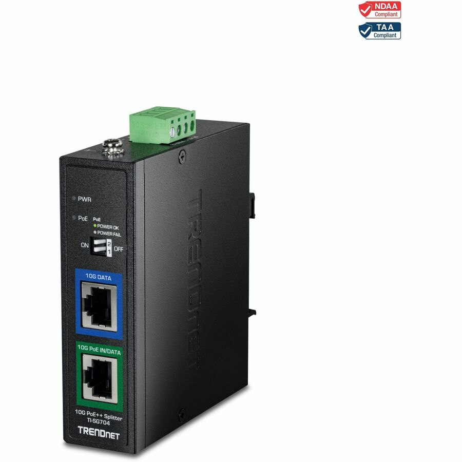INDUSTRIAL 10G POE++ SPLITTER