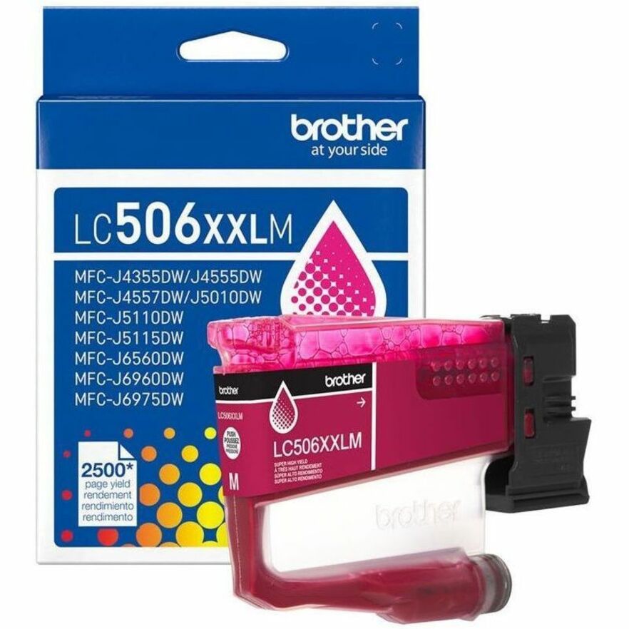 Brother Genuine LC506XXLM Super High Yield Magenta Ink Cartridge