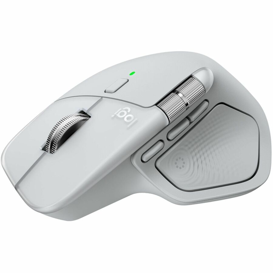 LOGITECH MX MASTER 4 MOUSE FOR MAC (WHITE SILVER)
