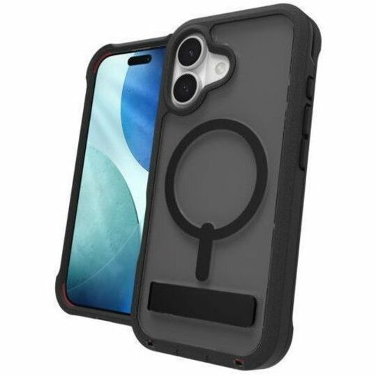 ZAGG RAINIER CASE-IPHONE 17-SMOKE BLK