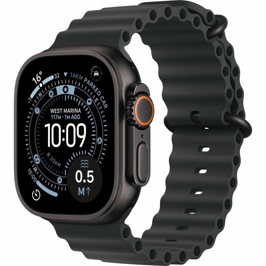 APPLE WATCH ULTRA 3 GPS + CELLULAR 49MM BLACK TITANIUM CASE WITH BLACK OCEAN BAN
