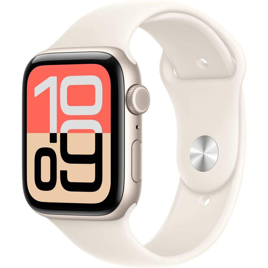 APPLE WATCH SE 3 GPS + CELLULAR 44MM STARLIGHT ALUMINUM CASE WITH STARLIGHT SPOR
