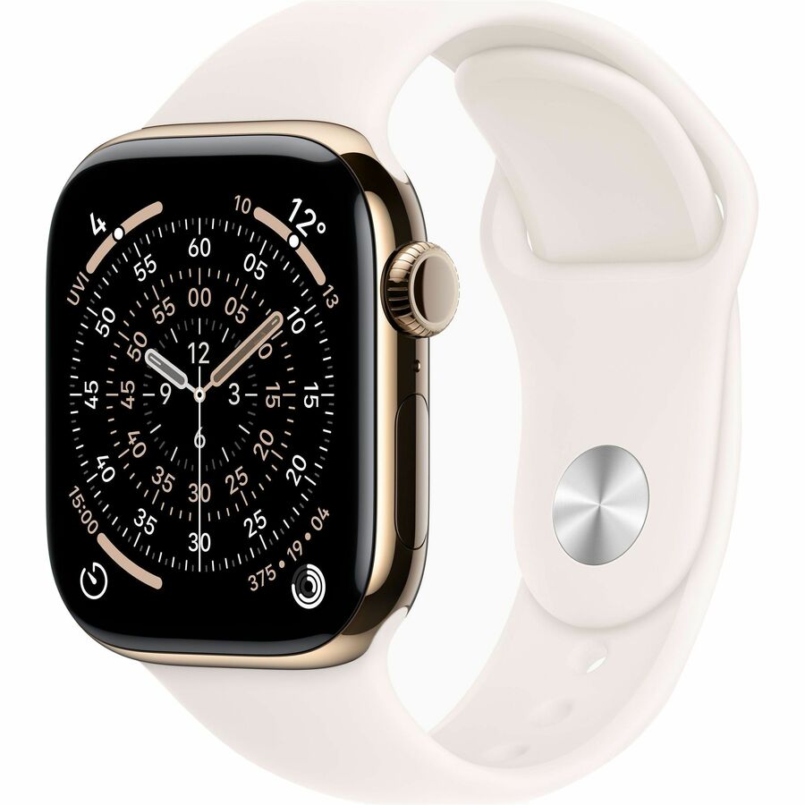 APPLE WATCH SERIES 11 GPS + CELLULAR 42MM GOLD TITANIUM CASE WITH LIGHT BLUSH SP