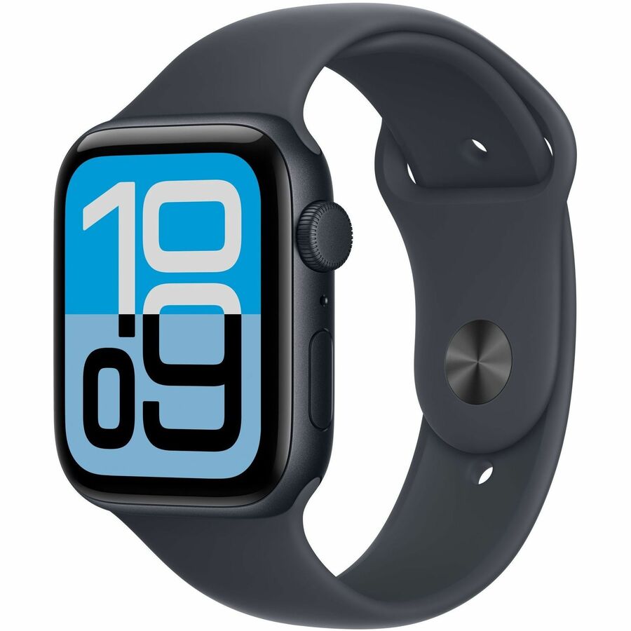 APPLE WATCH SE 3 GPS 44MM MIDNIGHT ALUMINUM CASE WITH MIDNIGHT SPORT BAND - M/L