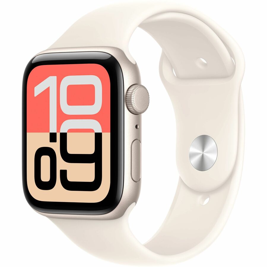 APPLE WATCH SE 3 GPS + CELLULAR 40MM STARLIGHT ALUMINUM CASE WITH STARLIGHT SPOR