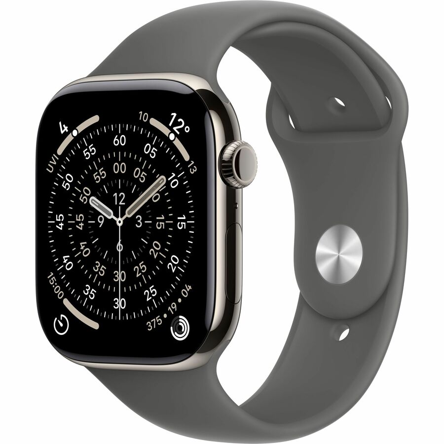 APPLE WATCH SERIES 11 GPS + CELLULAR 46MM NATURAL TITANIUM CASE WITH STONE GRAY