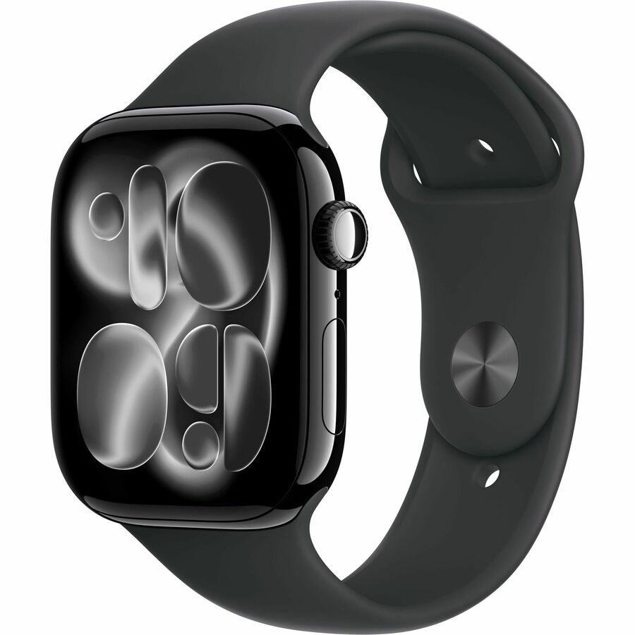 APPLE WATCH SERIES 11 GPS + CELLULAR 46MM JET BLACK ALUMINUM CASE WITH BLACK SPO