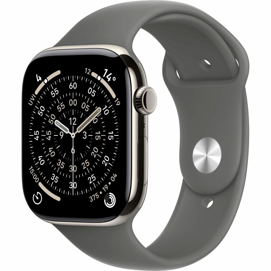 APPLE WATCH SERIES 11 GPS + CELLULAR 46MM NATURAL TITANIUM CASE WITH STONE GRAY