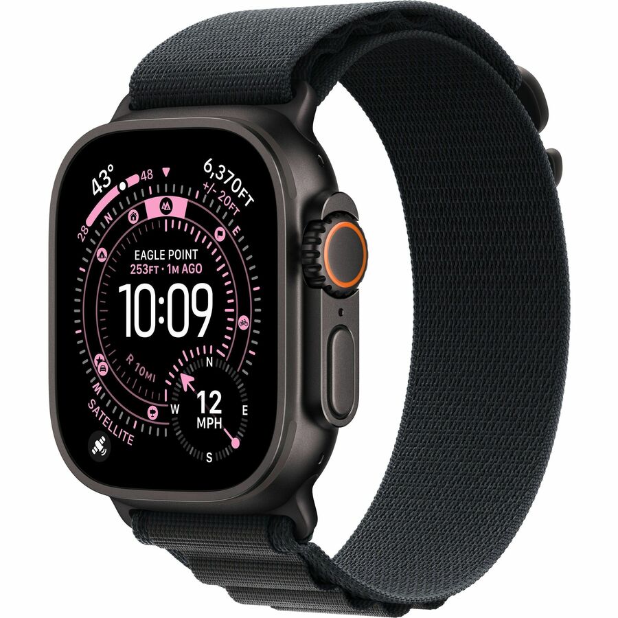APPLE WATCH ULTRA 3 GPS + CELLULAR 49MM BLACK TITANIUM CASE WITH BLACK ALPINE LO