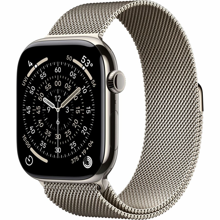 APPLE WATCH SERIES 11 GPS + CELLULAR 42MM NATURAL TITANIUM CASE WITH NATURAL MIL