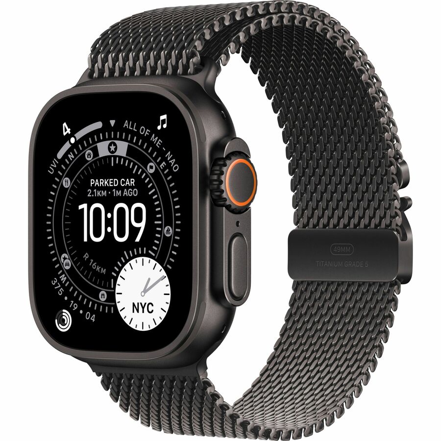 APPLE WATCH ULTRA 3 GPS + CELLULAR 49MM BLACK TITANIUM CASE WITH BLACK TITANIUM