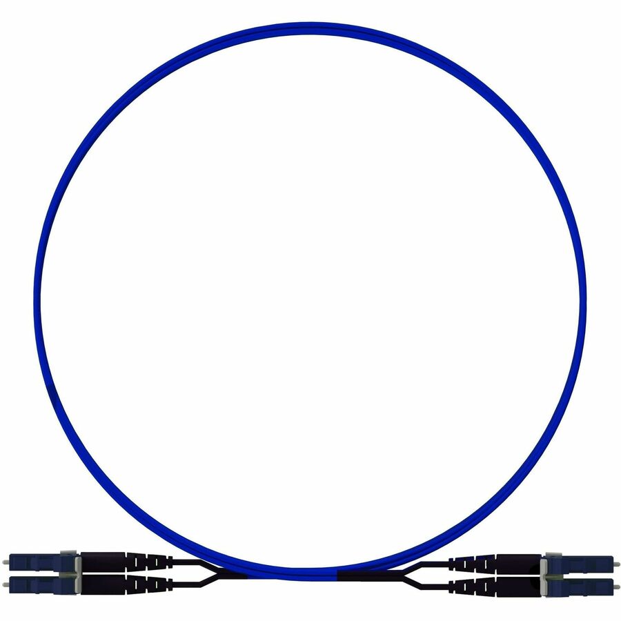 OM4+ - FIBER OPTIC PATCH CORD - DUNKELBLAU - 6.56